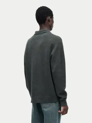 Samsøe Samsøe Sanino Polo Dark Evergreen