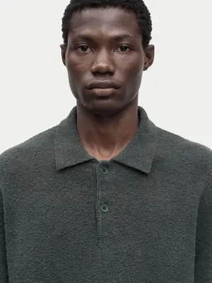 Samsøe Samsøe Sanino Polo Dark Evergreen