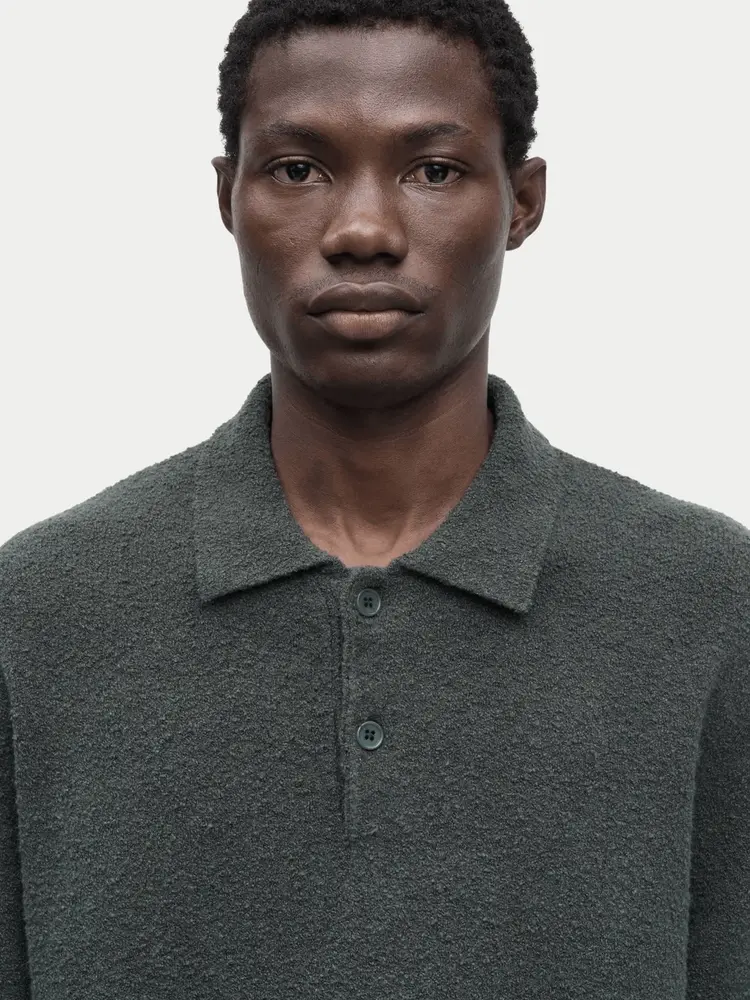 Samsøe Samsøe Sanino Polo Dark Evergreen