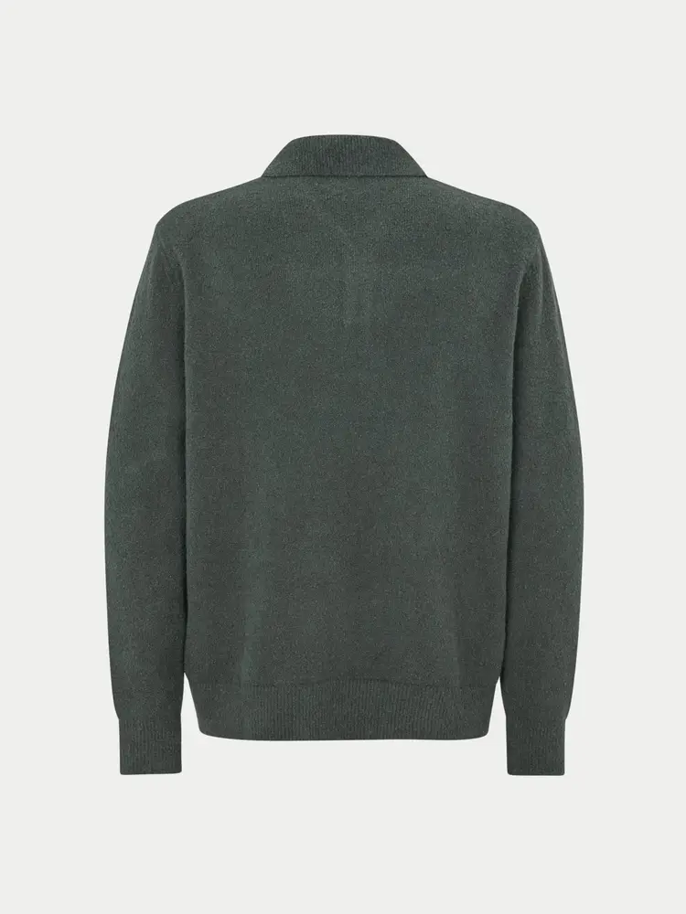 Samsøe Samsøe Sanino Polo Dark Evergreen