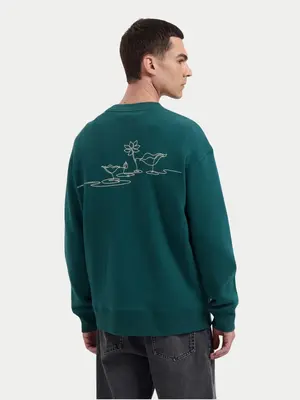 Law Of The Sea Themis Artwork Crewneck Sweat Sea Moss