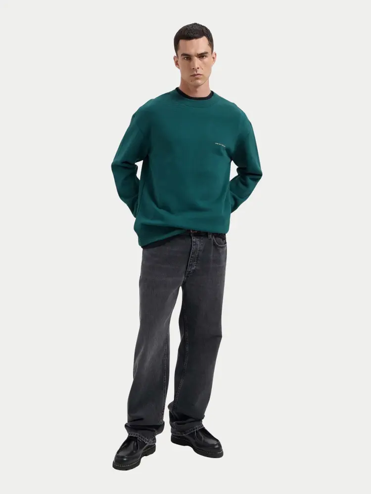 Law Of The Sea Themis Artwork Crewneck Sweat Sea Moss