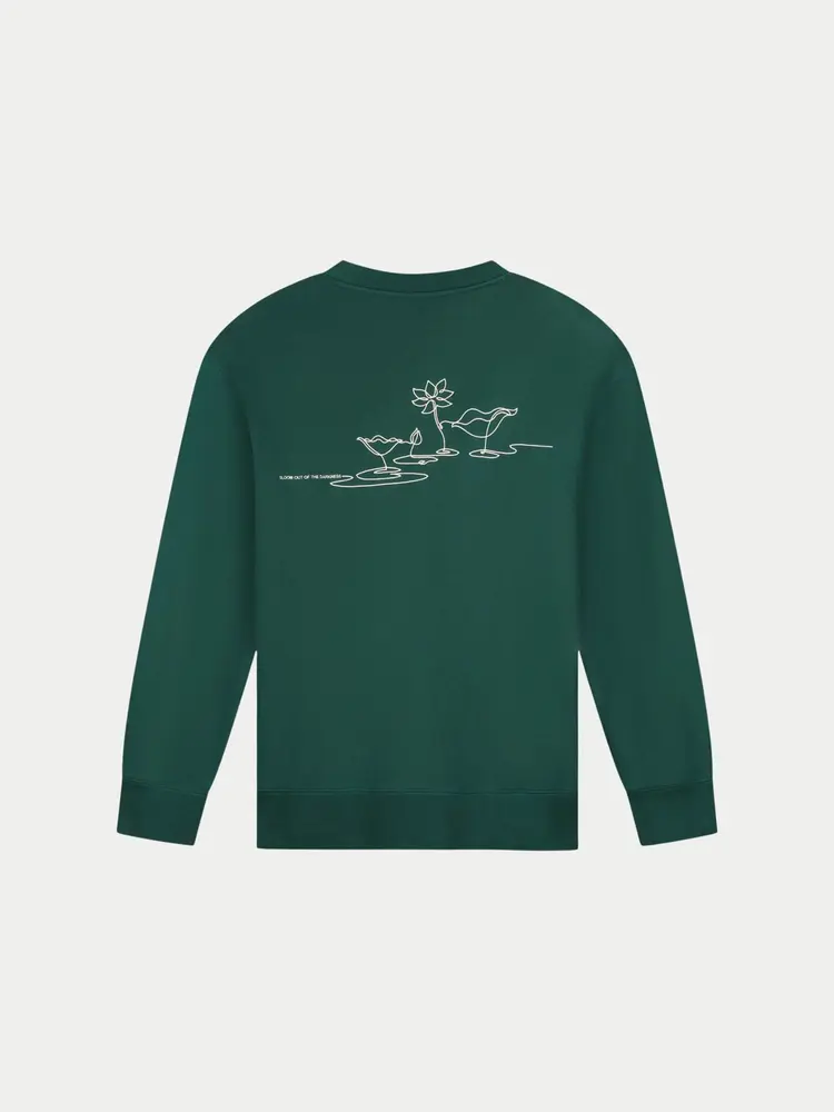 Law Of The Sea Themis Artwork Crewneck Sweat Sea Moss