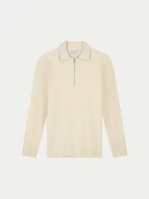 Law Of The Sea Lapetus Half Zip Parchement