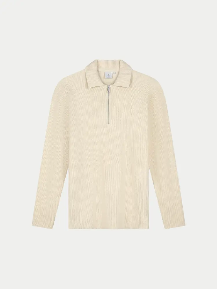 Law Of The Sea Lapetus Half Zip Parchement