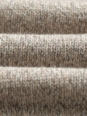 Wax London  Alpha Zip Polo Fleck Grey