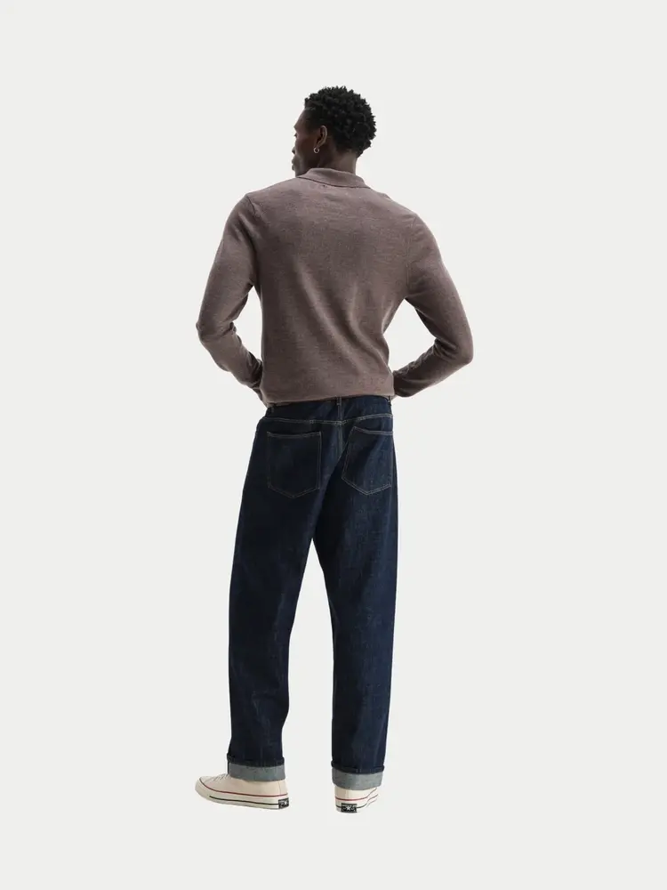 Wax London Oban Worsted Wool Brown Marl