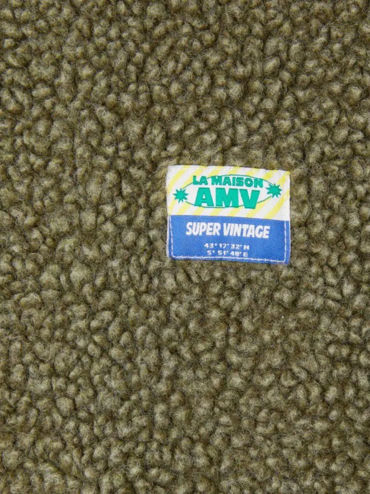 American Vintage Hoktown Fleece Jacket Green