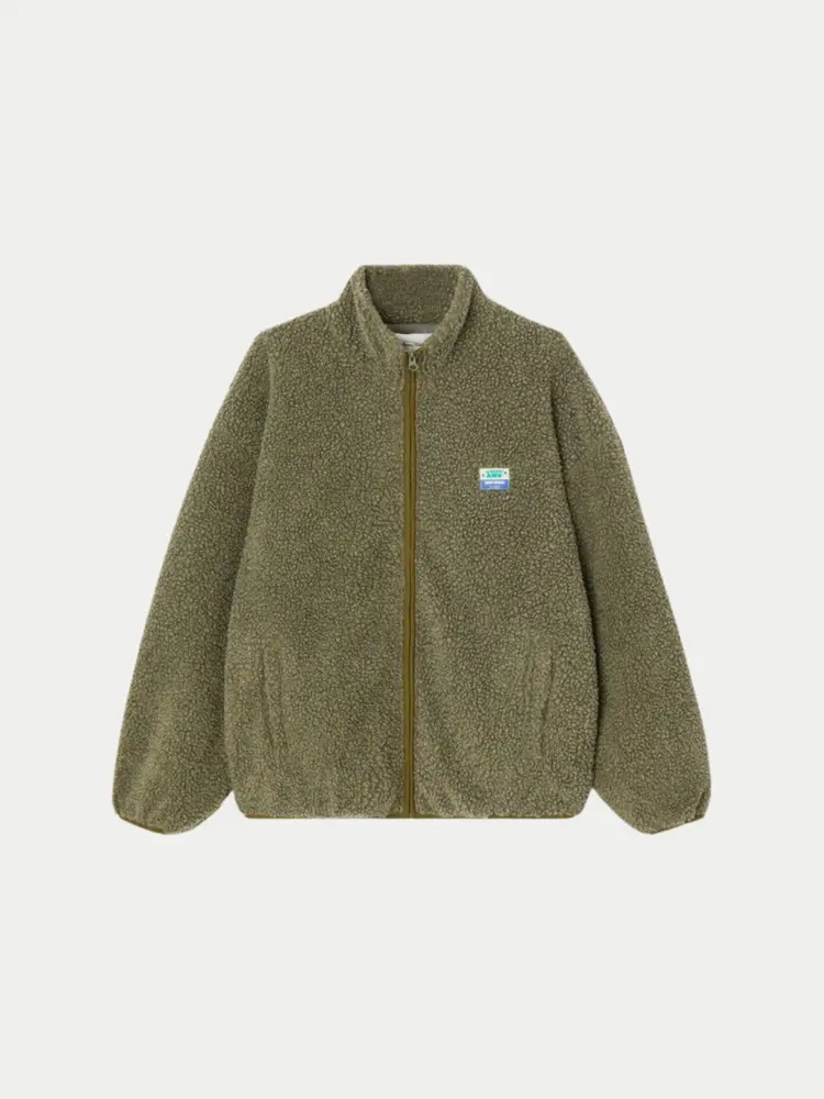 American Vintage Hoktown Fleece Jacket Green