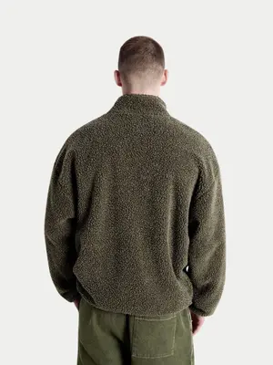 American Vintage Hoktown Fleece Jacket Green