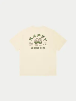 Kappy Sunny Mates Half T-shirt Cream