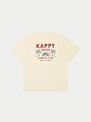 Kappy Palm Coast Half T-shirt Cream