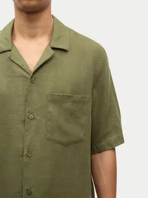 Samsøe Samsøe Oscar AP Shirt Burnt Olive