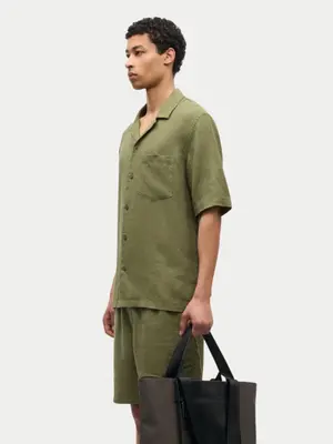 Samsøe Samsøe Oscar AP Shirt Burnt Olive