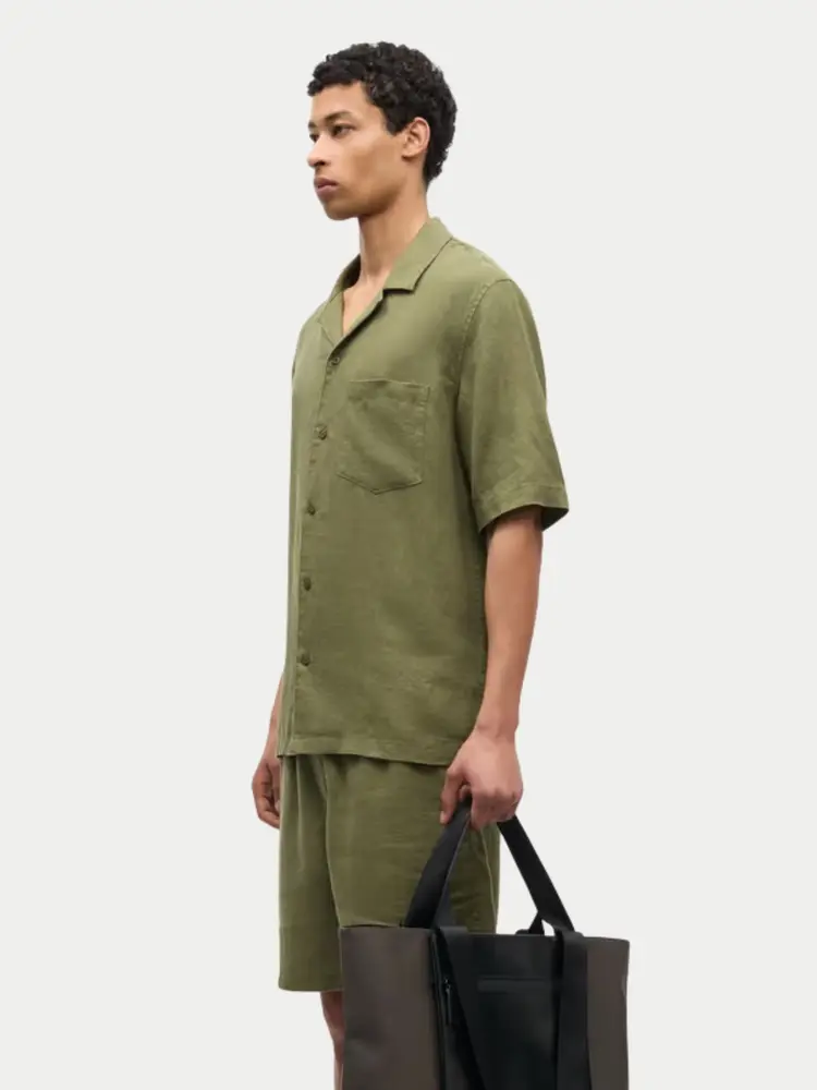 Samsøe Samsøe Oscar AP Shirt Burnt Olive