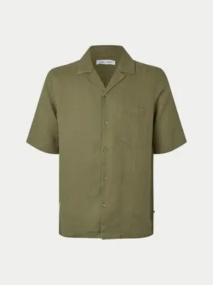 Samsøe Samsøe Oscar AP Shirt Burnt Olive