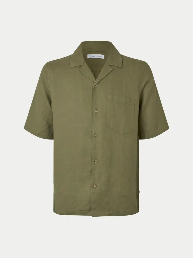 Samsøe Samsøe Oscar AP Shirt Burnt Olive