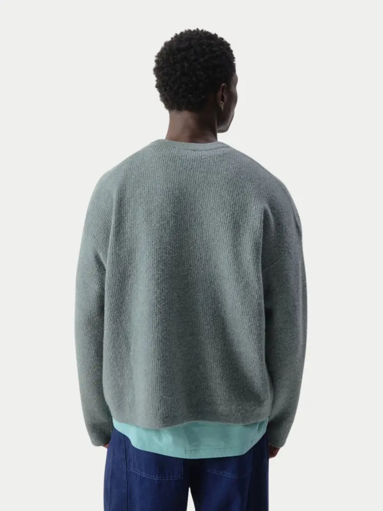 American Vintage Damsville Sweater Granite Melange