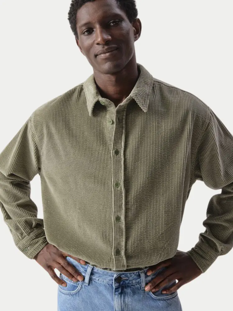 American Vintage Padow Shirt Vintage Clay