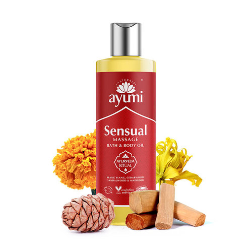 Ayumi Massage Olie | Sensual (YlangYlang, Sandelhout) Ayumi Massage Olie | Sensual (YlangYlang, Sandelhout)