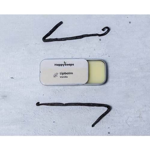 HappySoaps Natuurlijke Lipbalm - Vanille HappySoaps Natuurlijke Lipbalm - Vanille