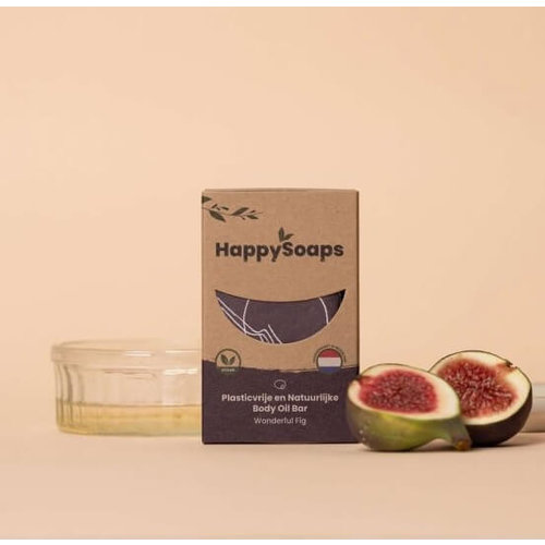 HappySoaps Body Oil Bar - Wonderful Fig (Limited Edition) HappySoaps Body Oil Bar - Wonderful Fig (Limited Edition)