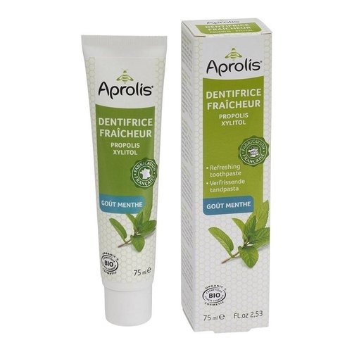 Aprolis Tandpasta Fresh Mint - Bio (Propolis & Manuka) Aprolis Tandpasta Fresh Mint - Bio (Propolis & Manuka)