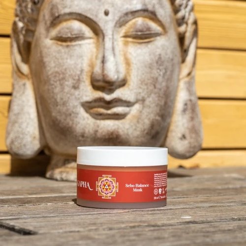 Lakshmi Kapha Gezichtsmasker - Sebum Balance (Rode Klei) | Acne, vette huid Lakshmi Kapha Gezichtsmasker - Sebum Balance (Rode Klei) | Acne, vette huid