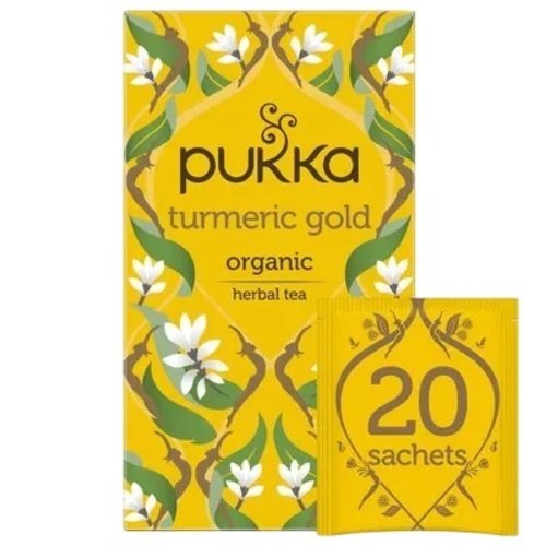 Pukka Herbs Turmeric Gold Thee (Kurkuma & Citroen) Pukka Herbs Turmeric Gold Thee (Kurkuma & Citroen)