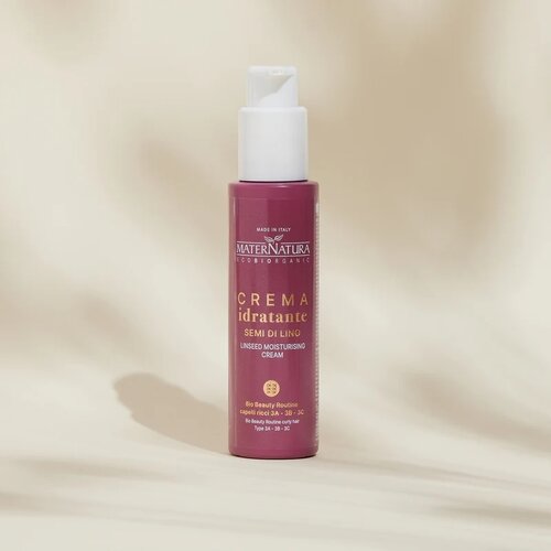 MaterNatura Vochtinbrengende Crème - Krullend Haar (Lijnzaad) MaterNatura Vochtinbrengende Crème - Krullend Haar (Lijnzaad)