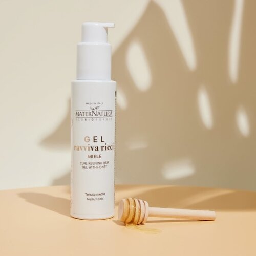 MaterNatura Haarstyling Fluid - Krullend Haar (Honing) MaterNatura Haarstyling Fluid - Krullend Haar (Honing)