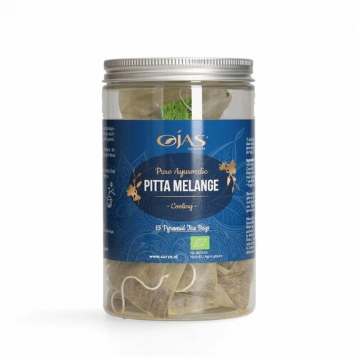 Ojas Ayurveda Kruidenthee Pitta Melange - Cooling (Verkoelend & Kalmerend) Ojas Ayurveda Kruidenthee Pitta Melange - Cooling (Verkoelend & Kalmerend)