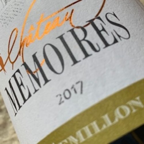 Chateau Mémoires Bordeaux Blanc Semillon Chateau Mémoires Bordeaux Blanc Semillon