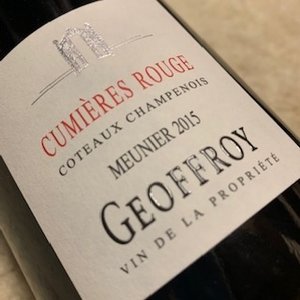 Champagne Geoffroy Cumieres Rouge Pinot Meunier