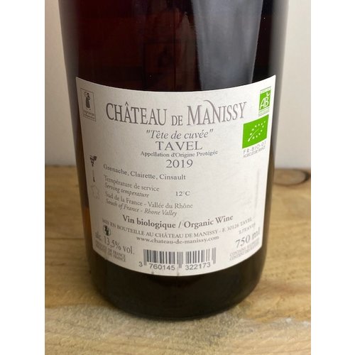 Chateau de Manissy Tavel Rosé Tête de Cuvée