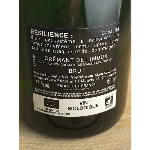 Alain Cavaillès Resilience Cremant de Limoux