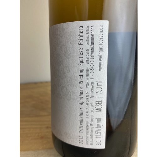 Weingut Loersch Fels-Terrassen Riesling Feinherb