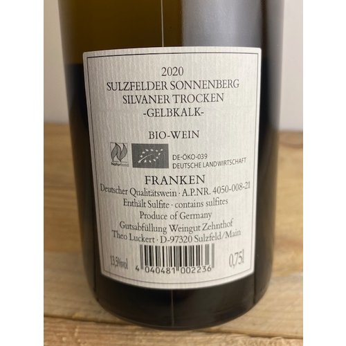 Weingut Zehnthof - Luckert Sonnenberg Silvaner Gelbkalk