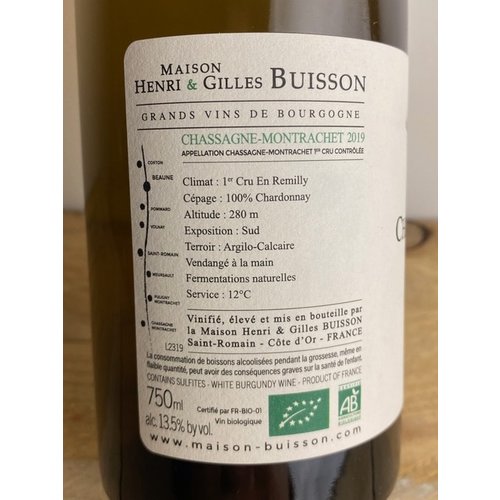 Domaine Henri & Gilles Buisson Chassagne Montrachet 1er Cru En Remilly