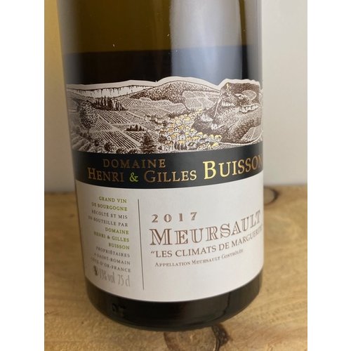 Domaine Henri & Gilles Buisson Meursault Climats de Marguerite