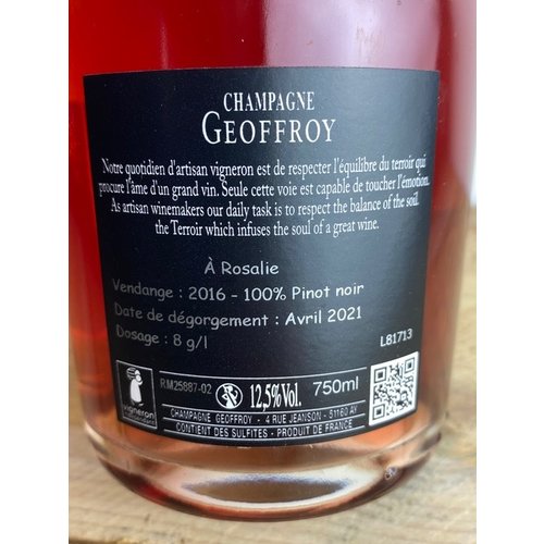 Champagne Geoffroy Rosé de Saignée (CG)