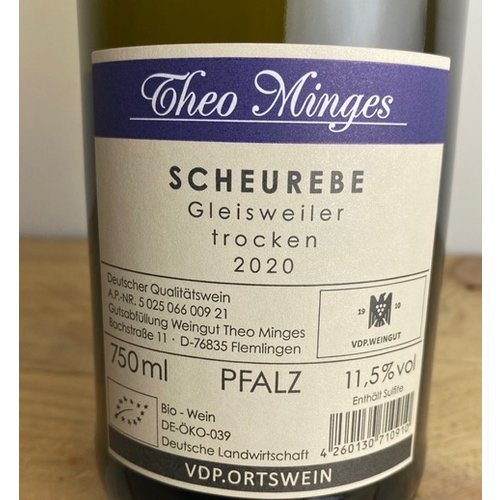 Weingut Theo Minges Scheurebe Gleisweiler Trocken