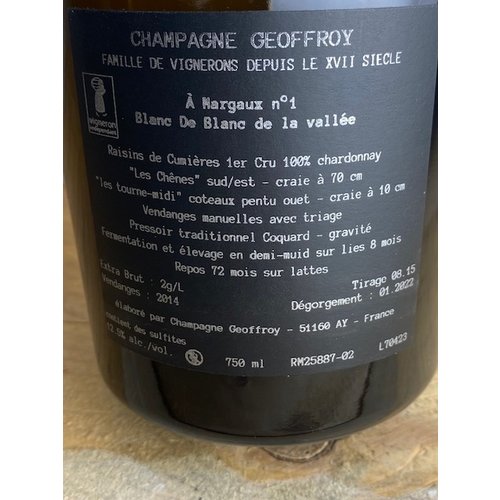 Champagne Geoffroy Volupte 1er Cru