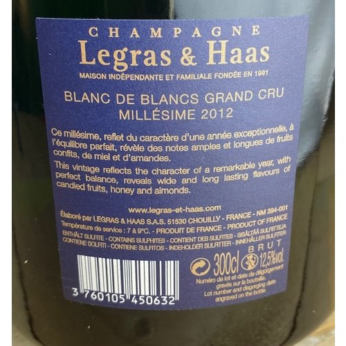 Champagne Legras & Haas Millesime Jeroboam (L&H)