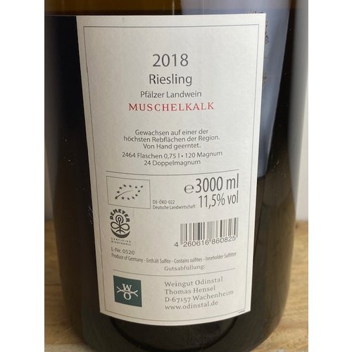 Weingut Odinstal Riesling Muschelkalk jeroboam