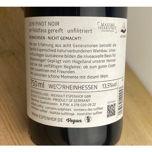 Weingut Espenhof Pinot Noir trocken