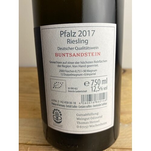 Weingut Odinstal Riesling Buntsandstein