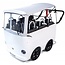 Weber Kinderbus 6 zits geel - wit