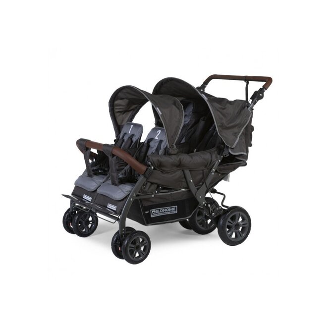 Childhome Bolderwagen Quadruple 4-zits