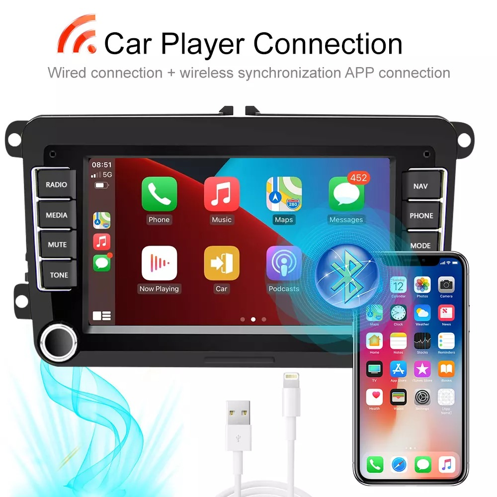 Fiat Bravo 2007-2014 android autoradio met Navigatie, Bluetooth en  Handsfree bellen, - Per